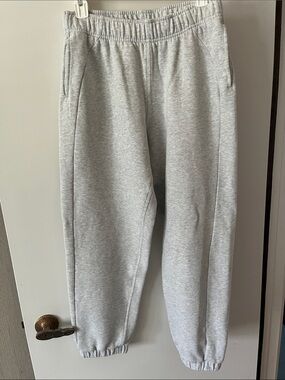 lululemon Scuba Light Gray Joggers